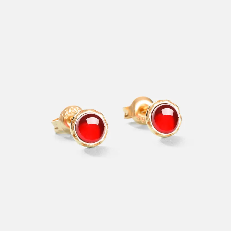 Garnet Earrings