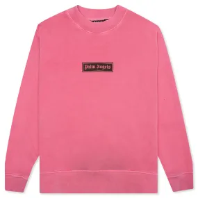 GD Box Logo Crew - Fuchsia/Black