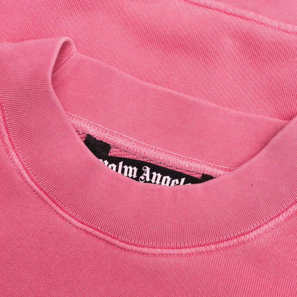 GD Box Logo Crew - Fuchsia/Black