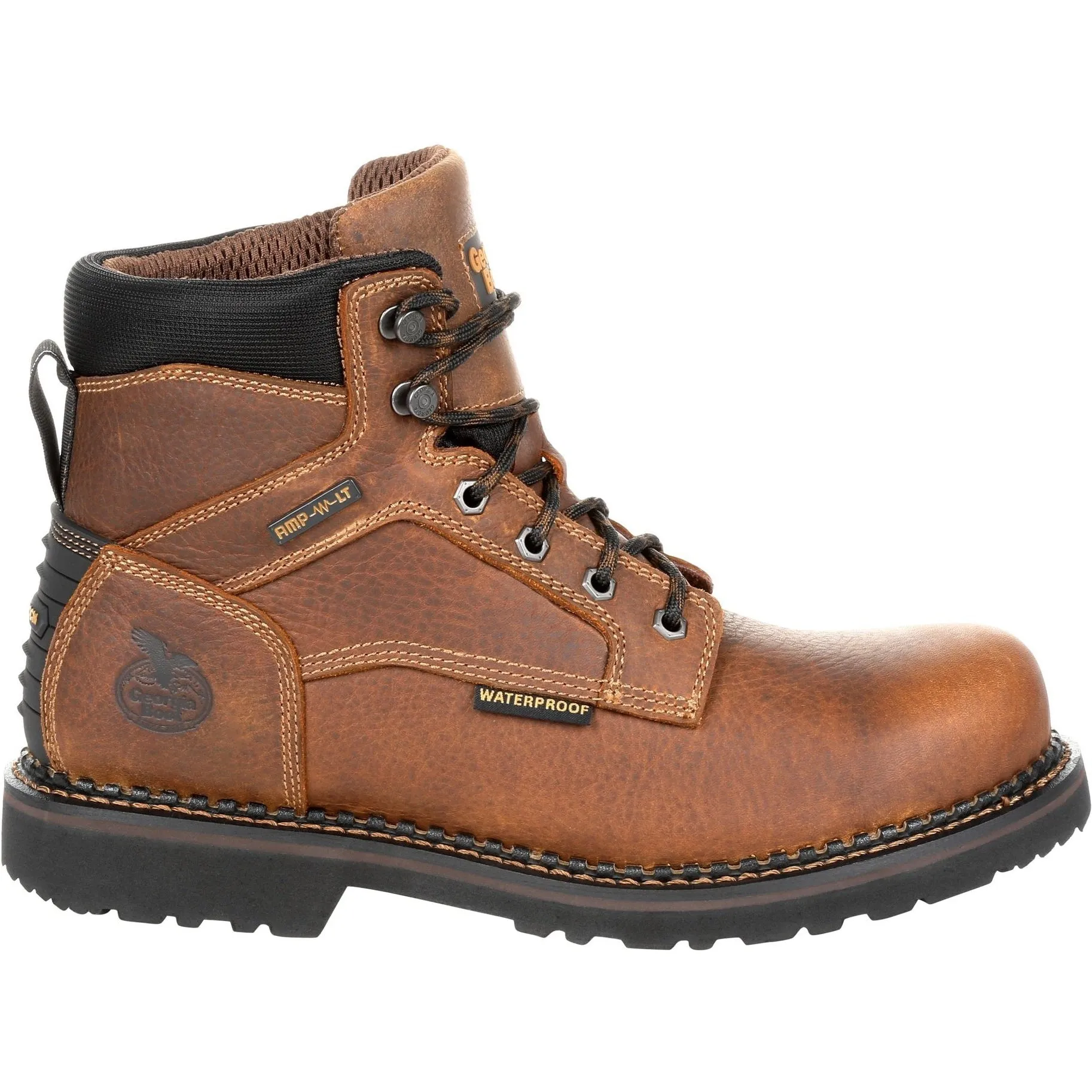 Georgia Men's Giant Revamp 6" Waterproof Work Boot - Brown - GB00316