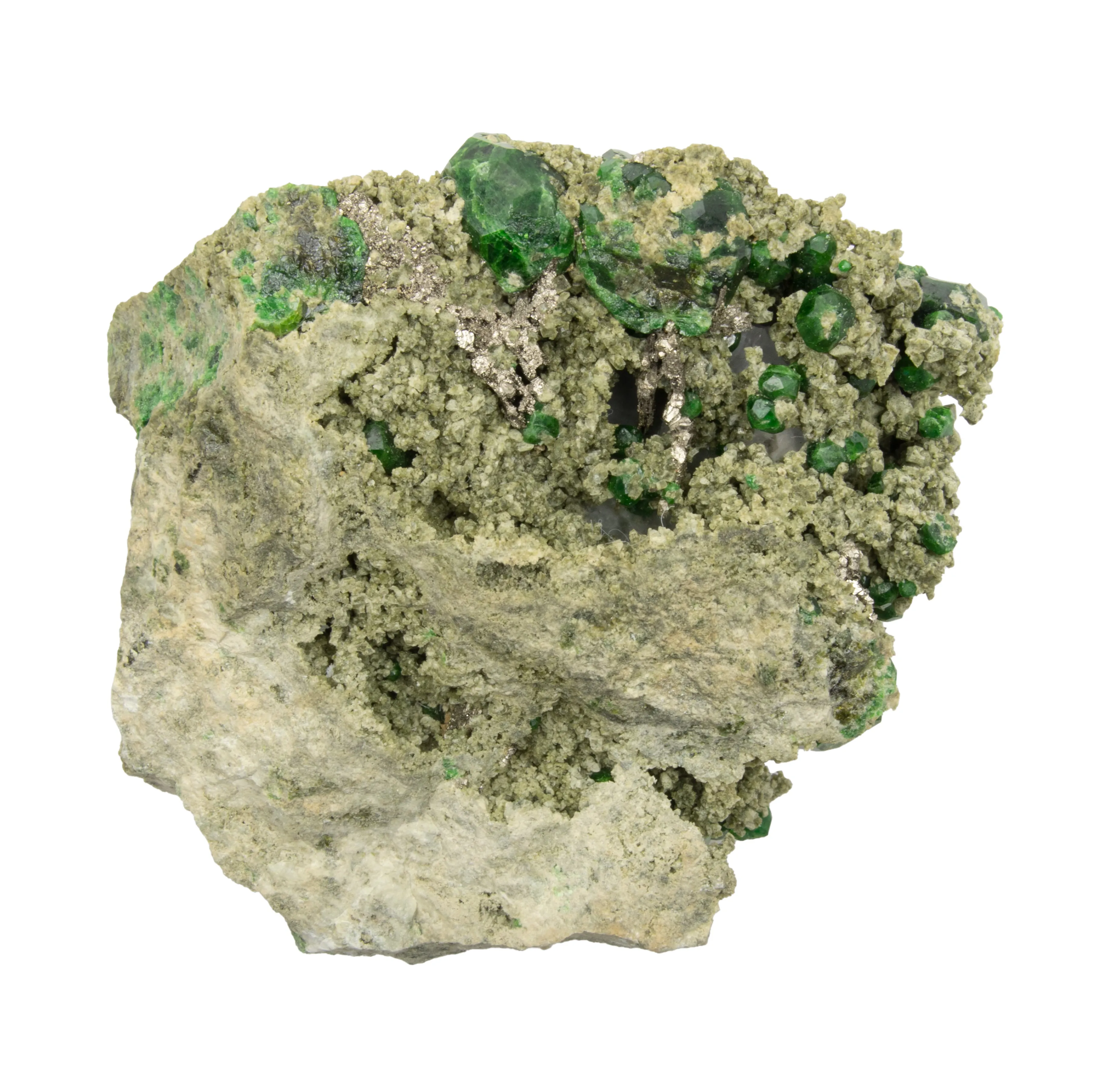 Green Demantoid Garnet  - Rough