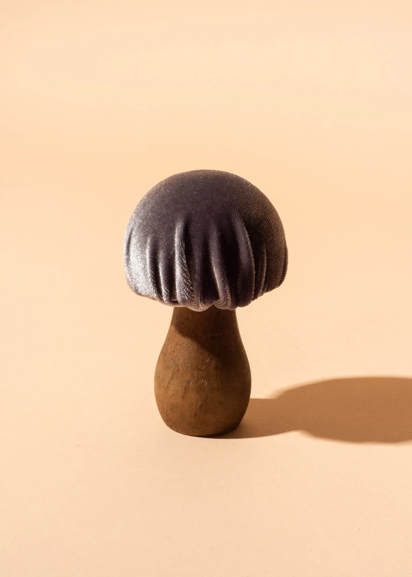 Handmade Velvet Mushrooms