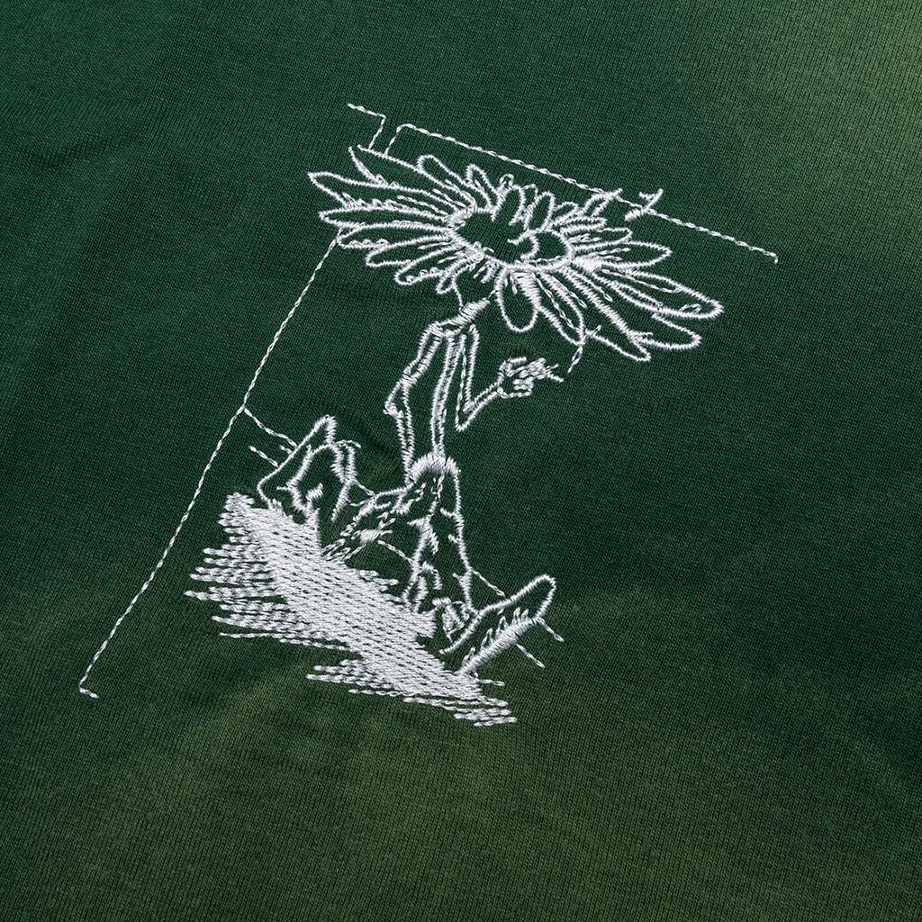 Hard Times Never Last Tee - Green