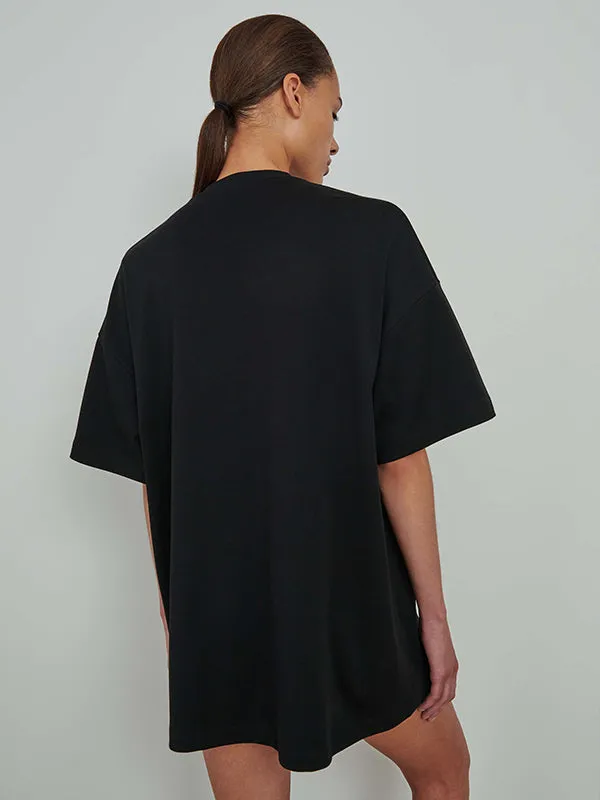 HB Oversized Tee in Black