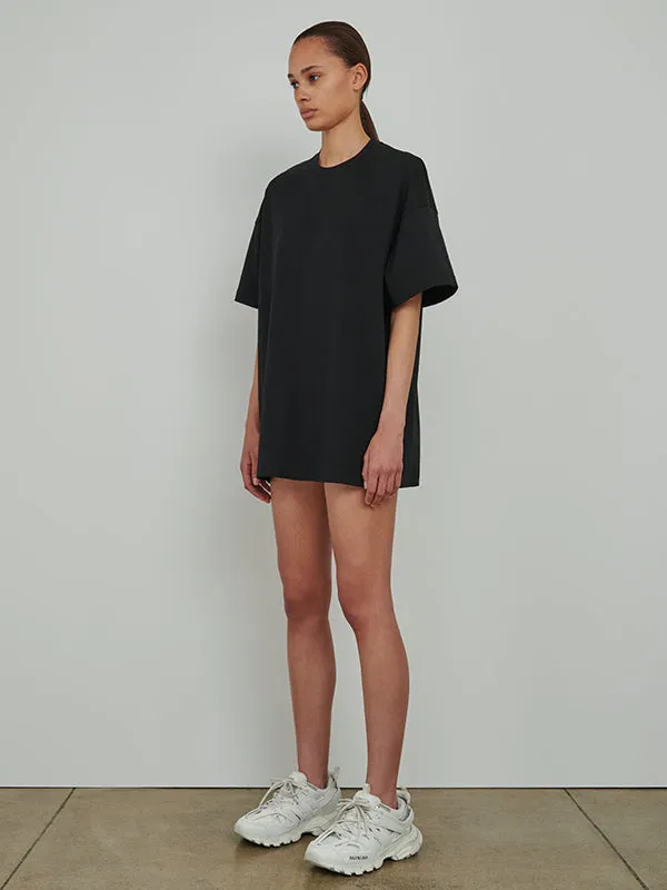 HB Oversized Tee in Black