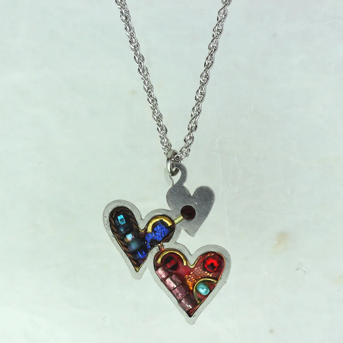 Heart Trio Necklace