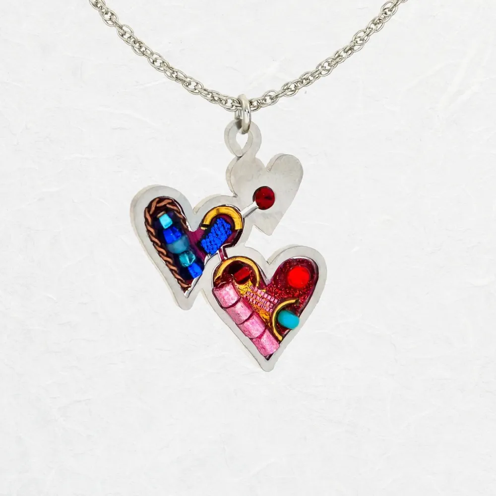 Heart Trio Necklace