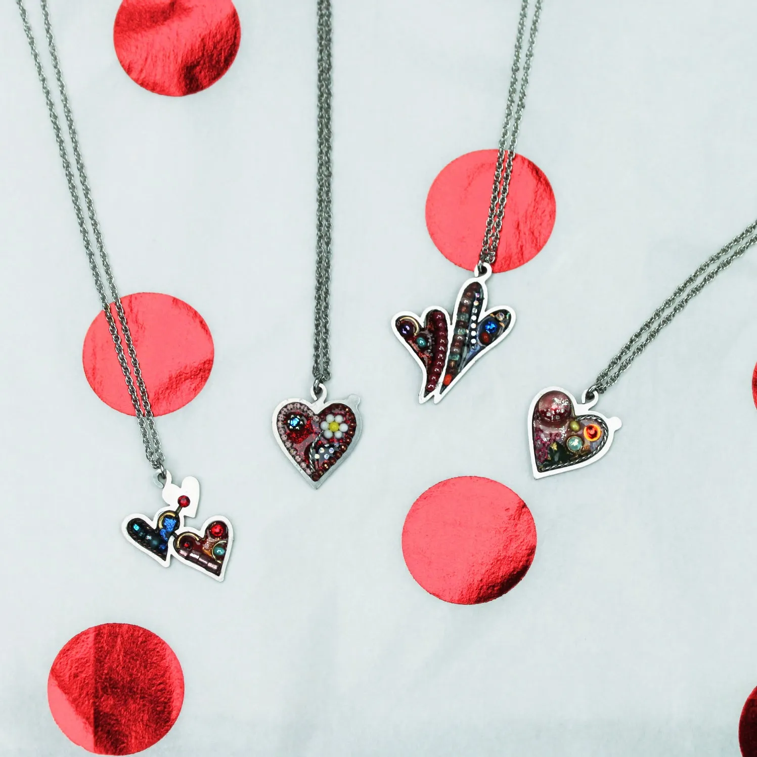 Heart Trio Necklace