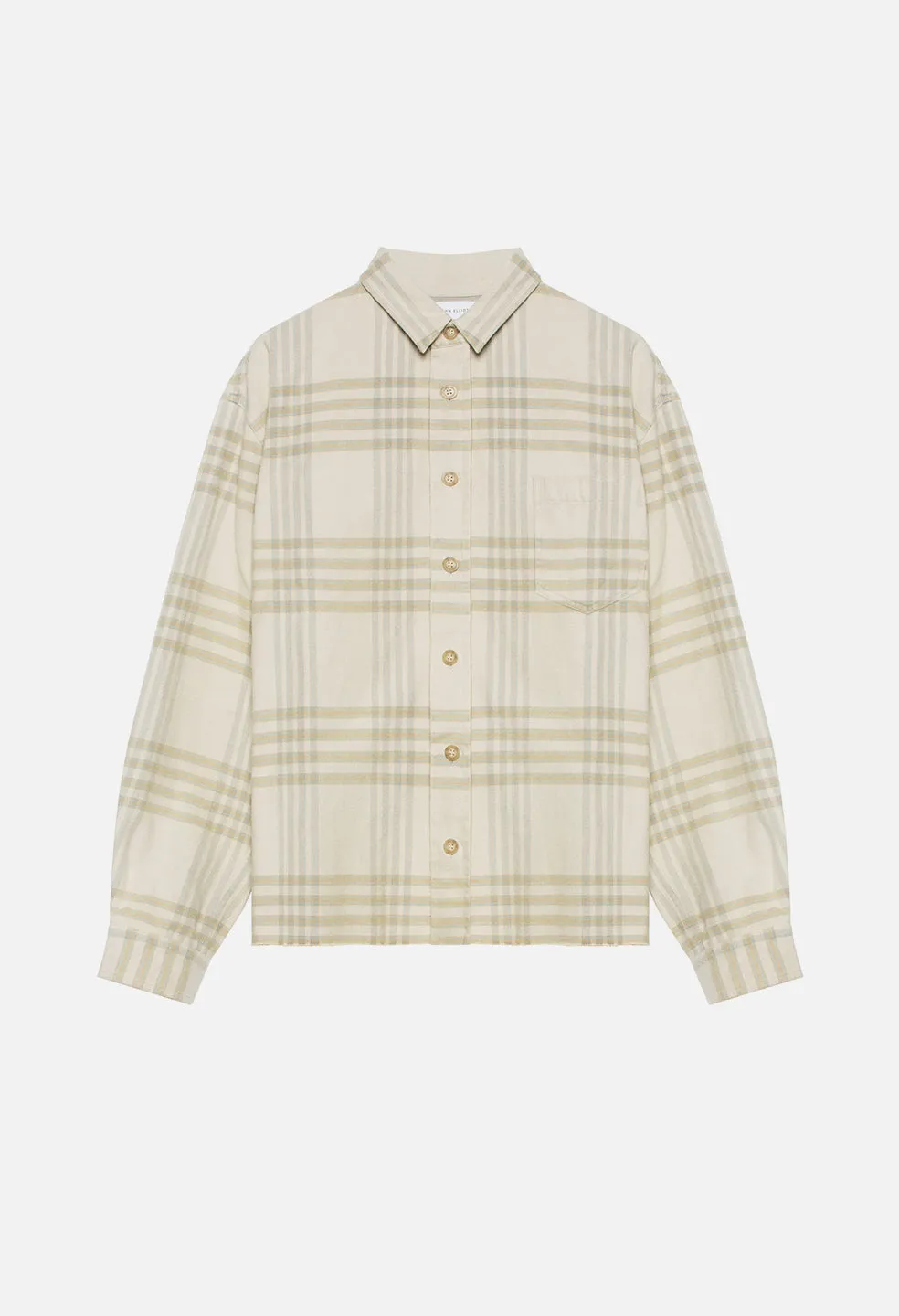 Hemi Oversized Shirt / Cinder Check