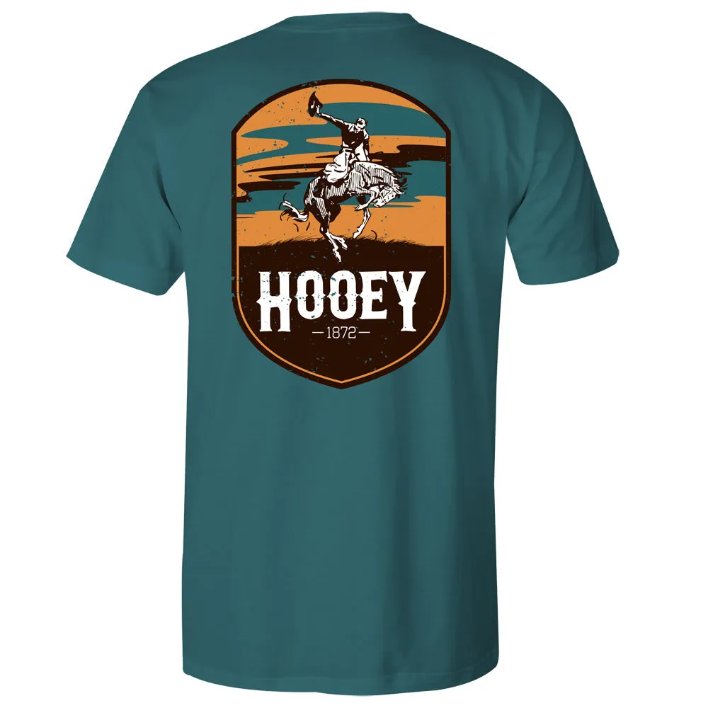 HOOEY CHEYENNE TEAL T-SHIRT