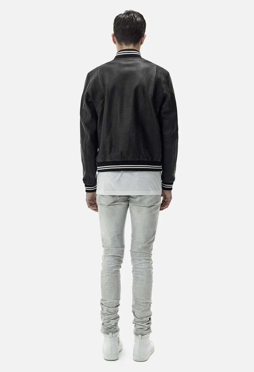 John Elliott X Blackmeans Stadium Jacket / Black