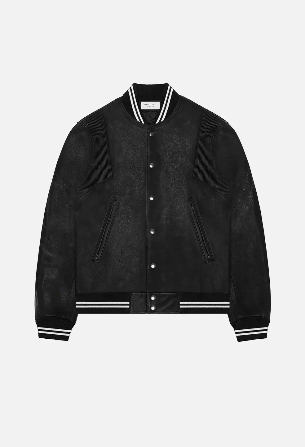 John Elliott X Blackmeans Stadium Jacket / Black