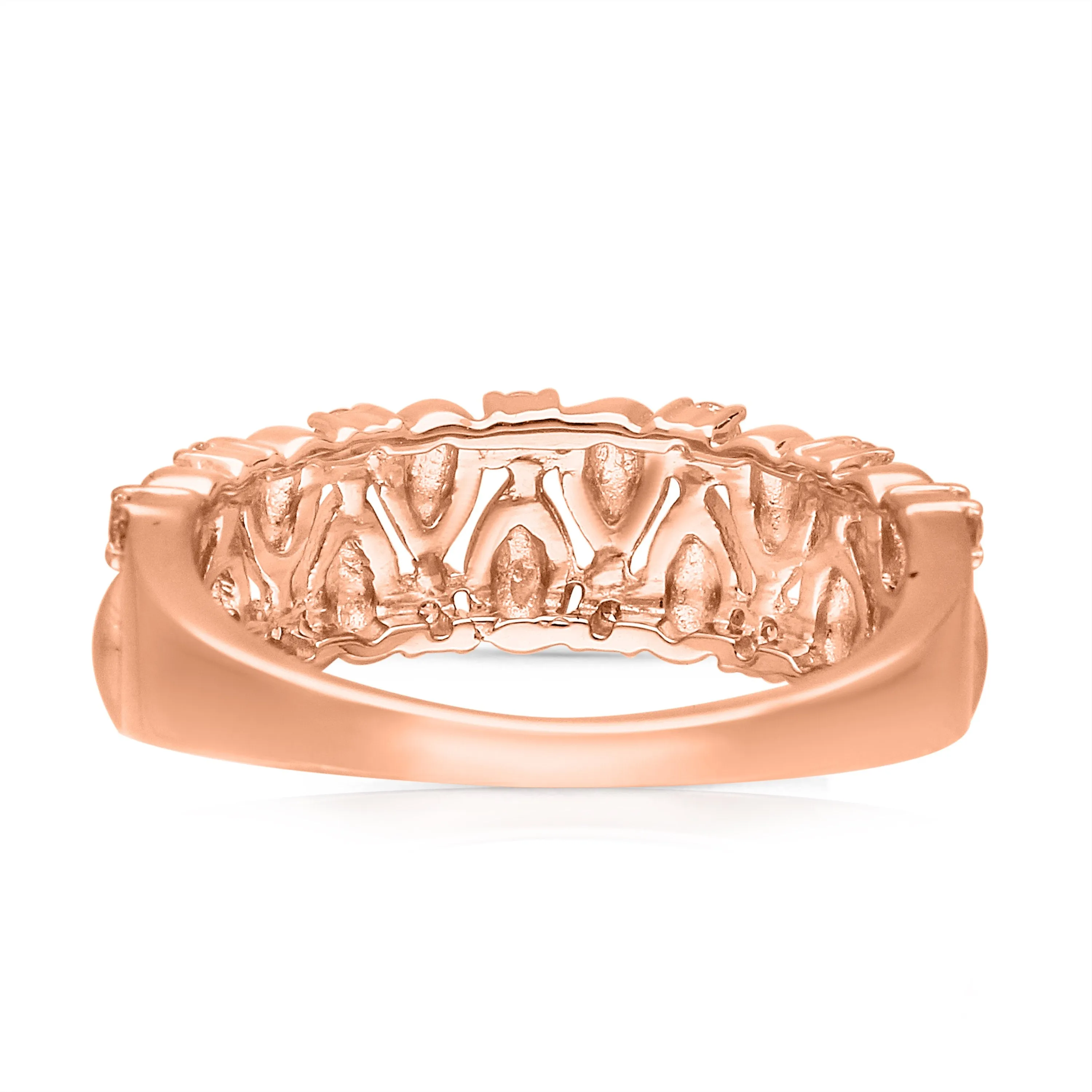 Kallati Diamond Eternal Ring in 14K Rose Gold