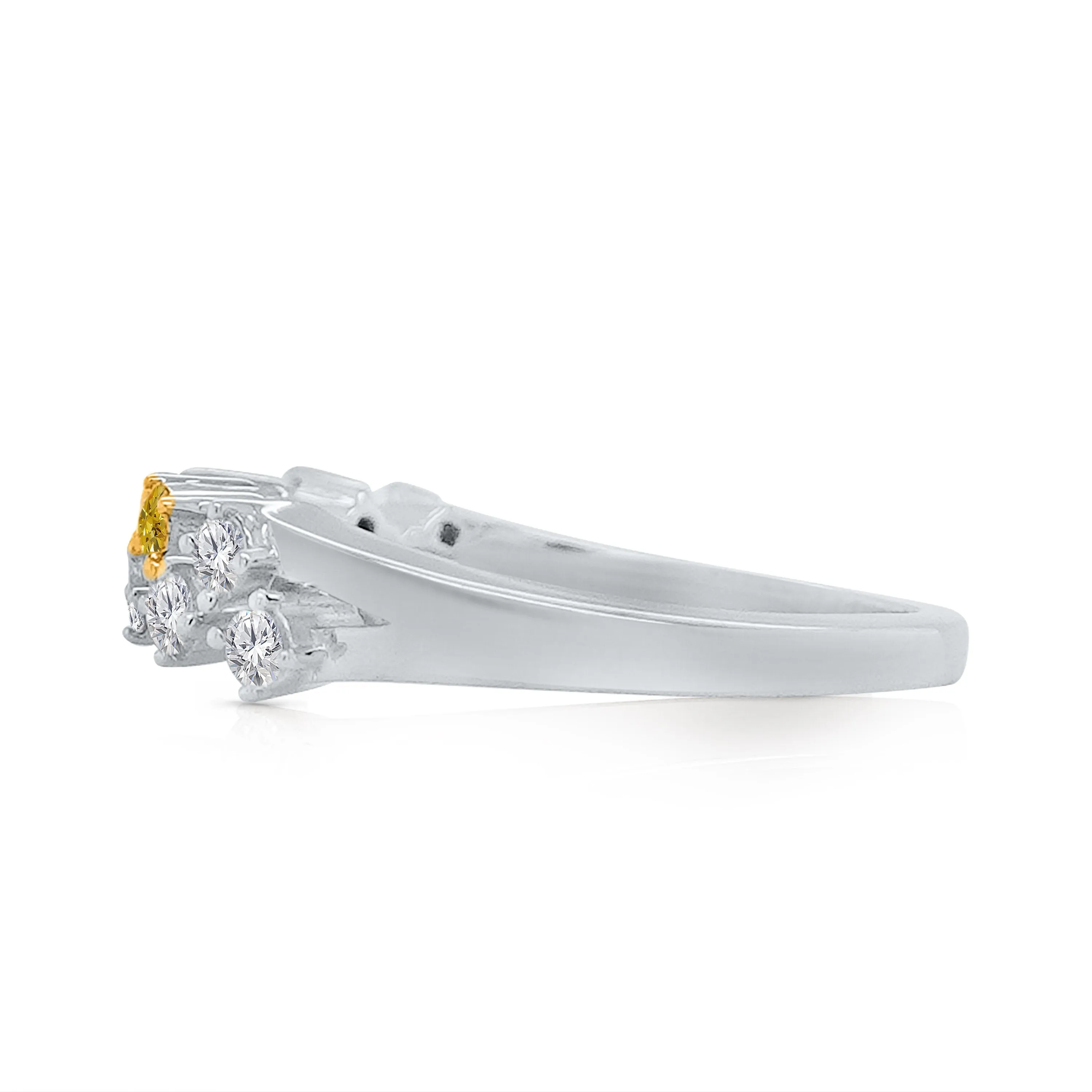 Kallati Eternal Diamond Ring in 14K Two-Tone Gold