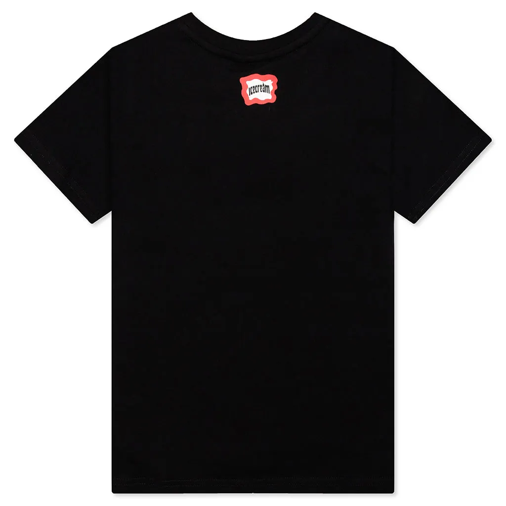 Kids Blocks S/S Tee - Black