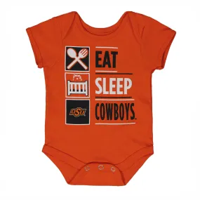 Kids' (Infant) Oklahoma State Cowboys Creeper (K1ABFCS 42)