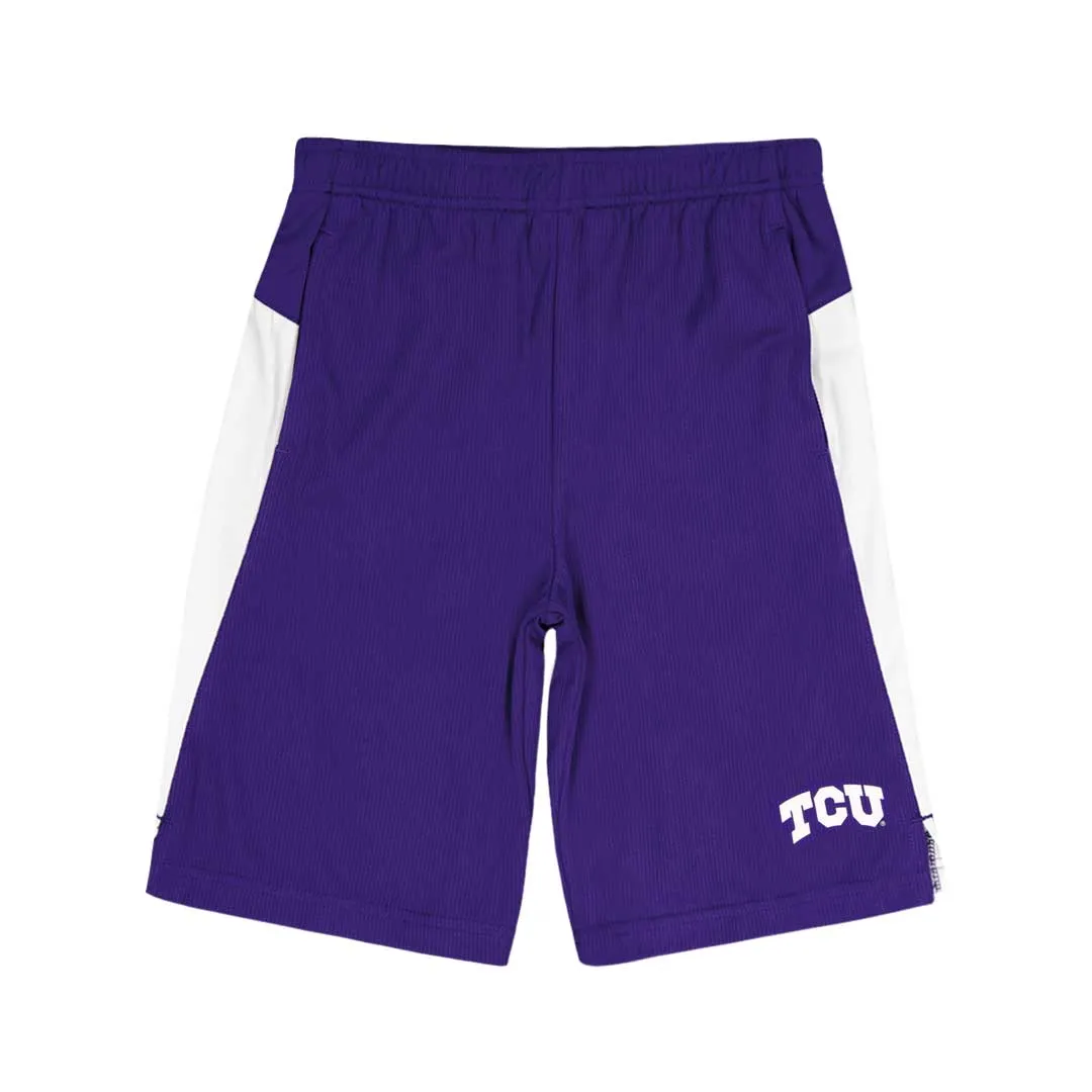 Kids' (Junior) TCU Horned Frogs Grand Shorts (K4884O 1G)