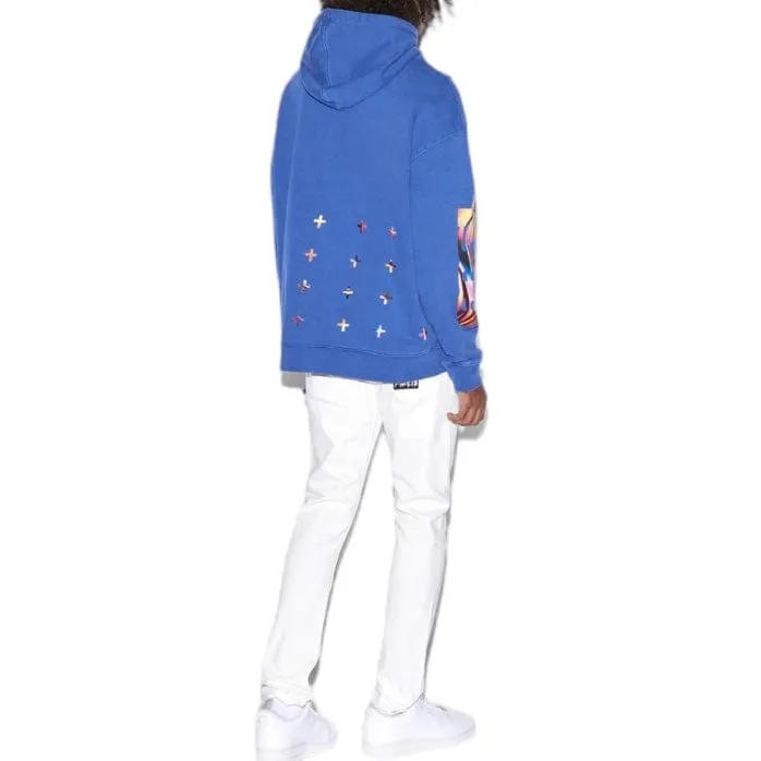 Ksubi Mindstate Biggie Hoodie (Solid Blue) MPS24FL004