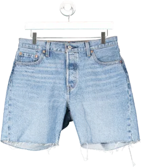 levis Blue 501 Jean Shorts UK S