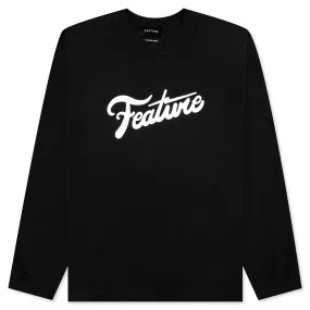 Lightning L/S Tee - Black