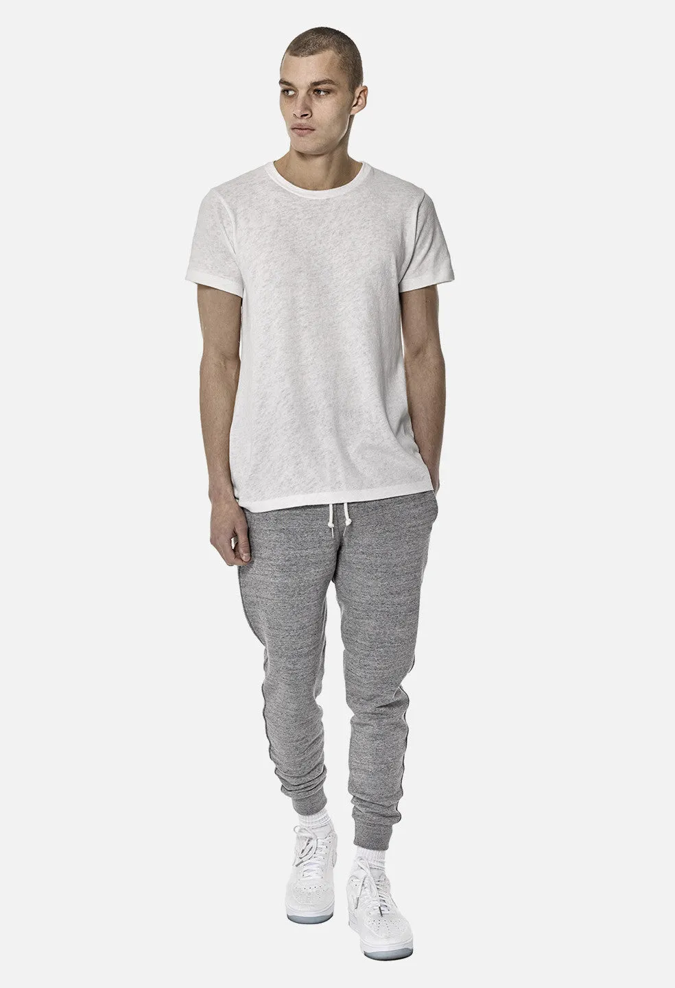 Loopwheel Ebisu Sweatpants / Grey