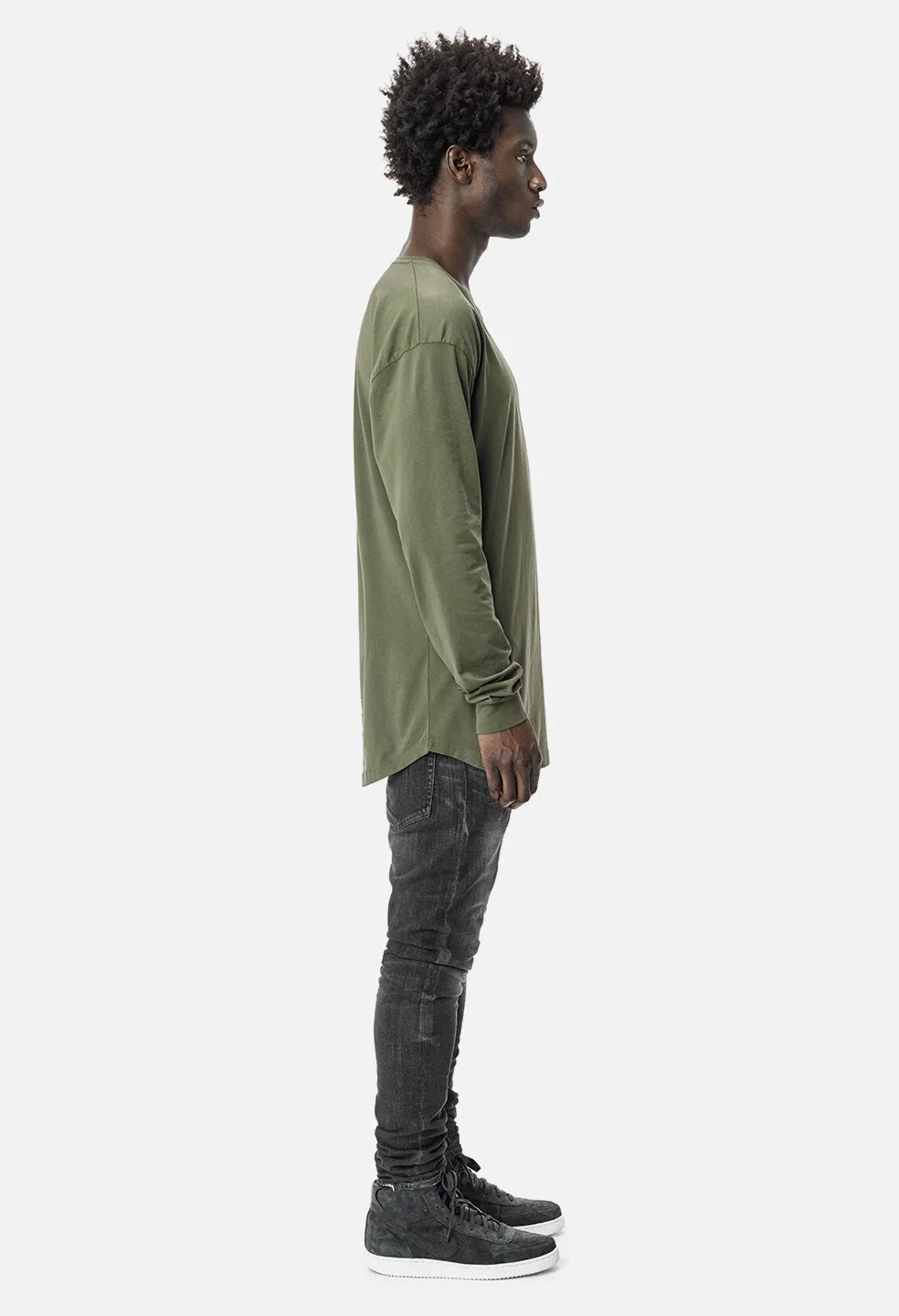 LS Classic Curve Tee / Army