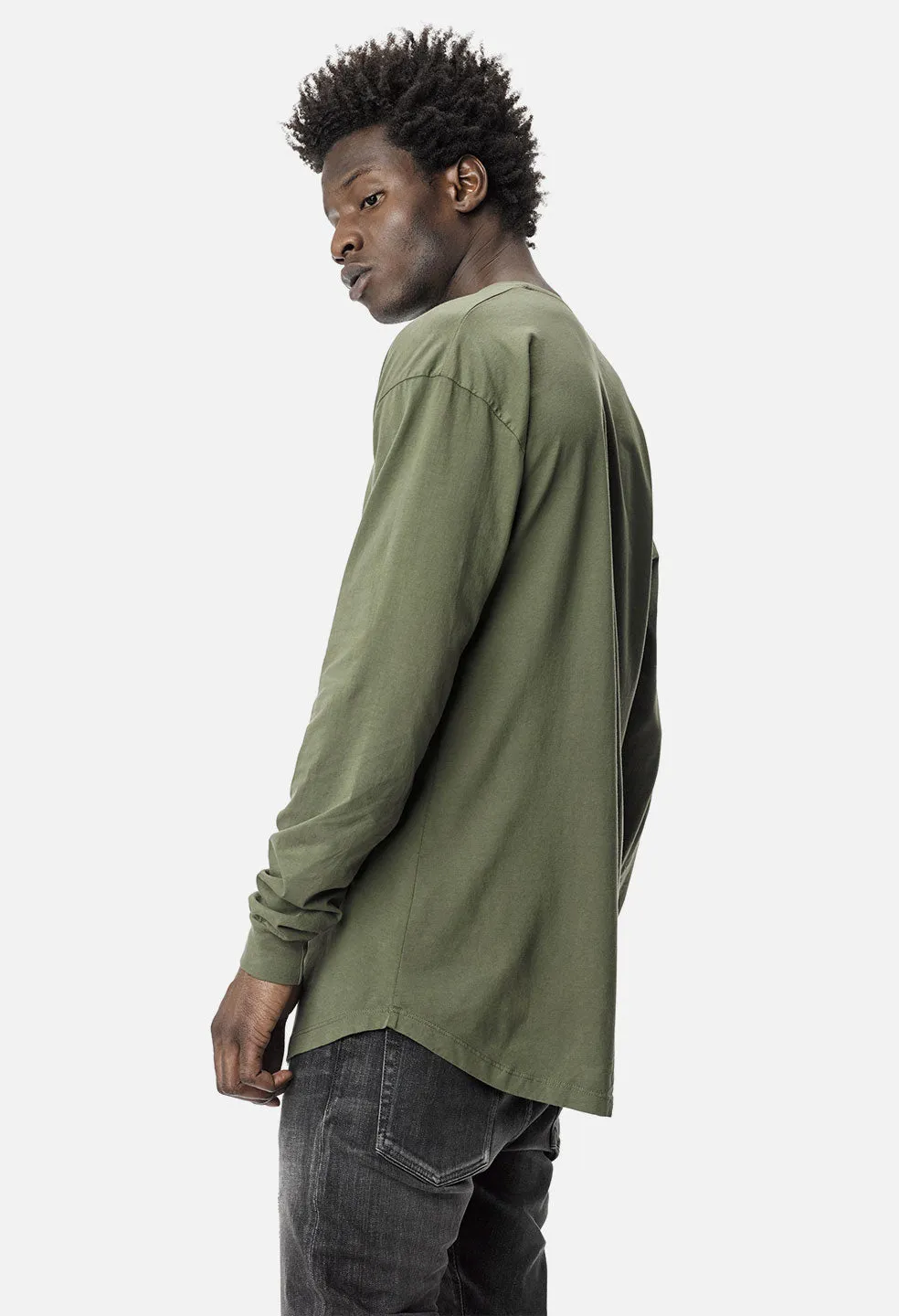 LS Classic Curve Tee / Army