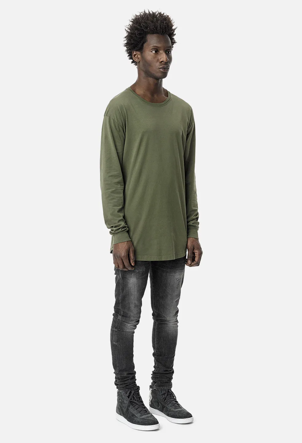 LS Classic Curve Tee / Army