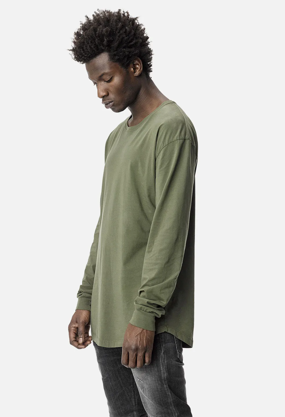 LS Classic Curve Tee / Army