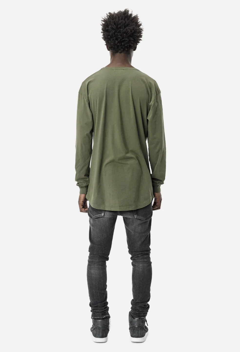 LS Classic Curve Tee / Army