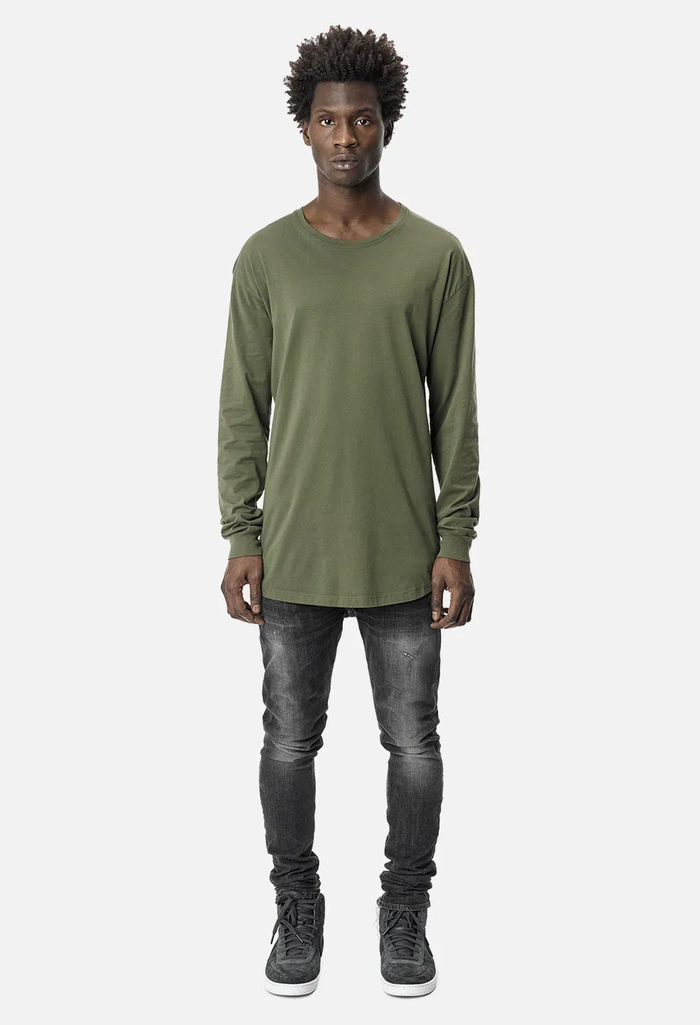 LS Classic Curve Tee / Army