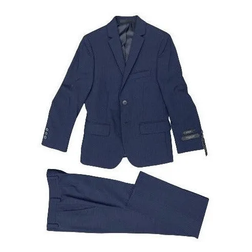 Marc New York Boys Skinny Blue Fancy Suit_ W0715