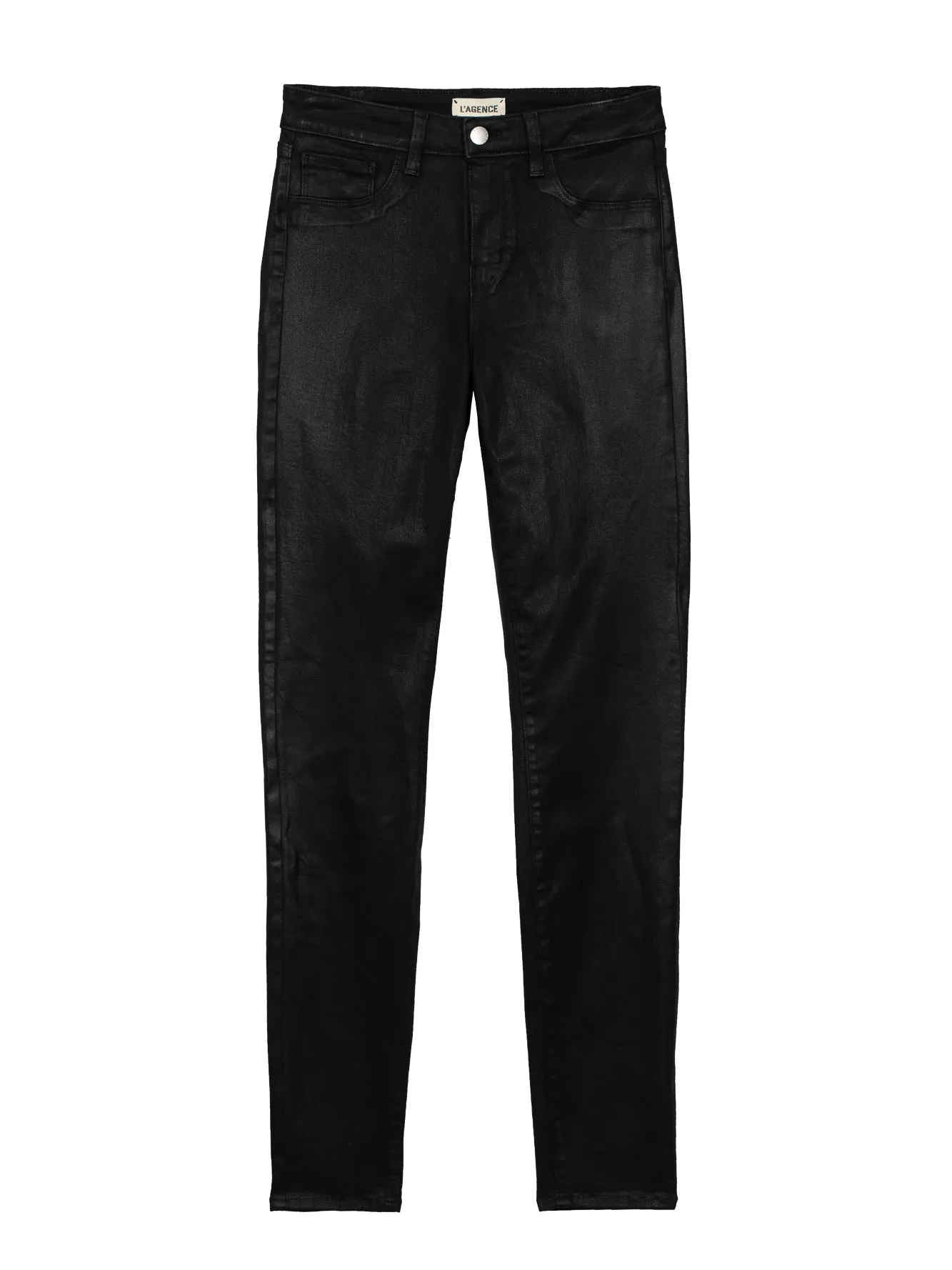 Marguerite High Rise Skinny Black Coated 2352MCTC-BLCT