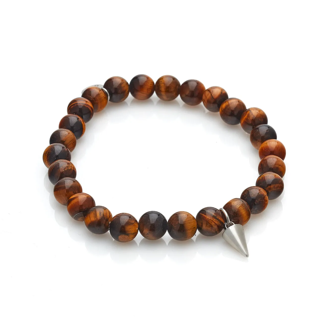 Men's Edit / All For One / Bracelet / Tigers Eye   Silver