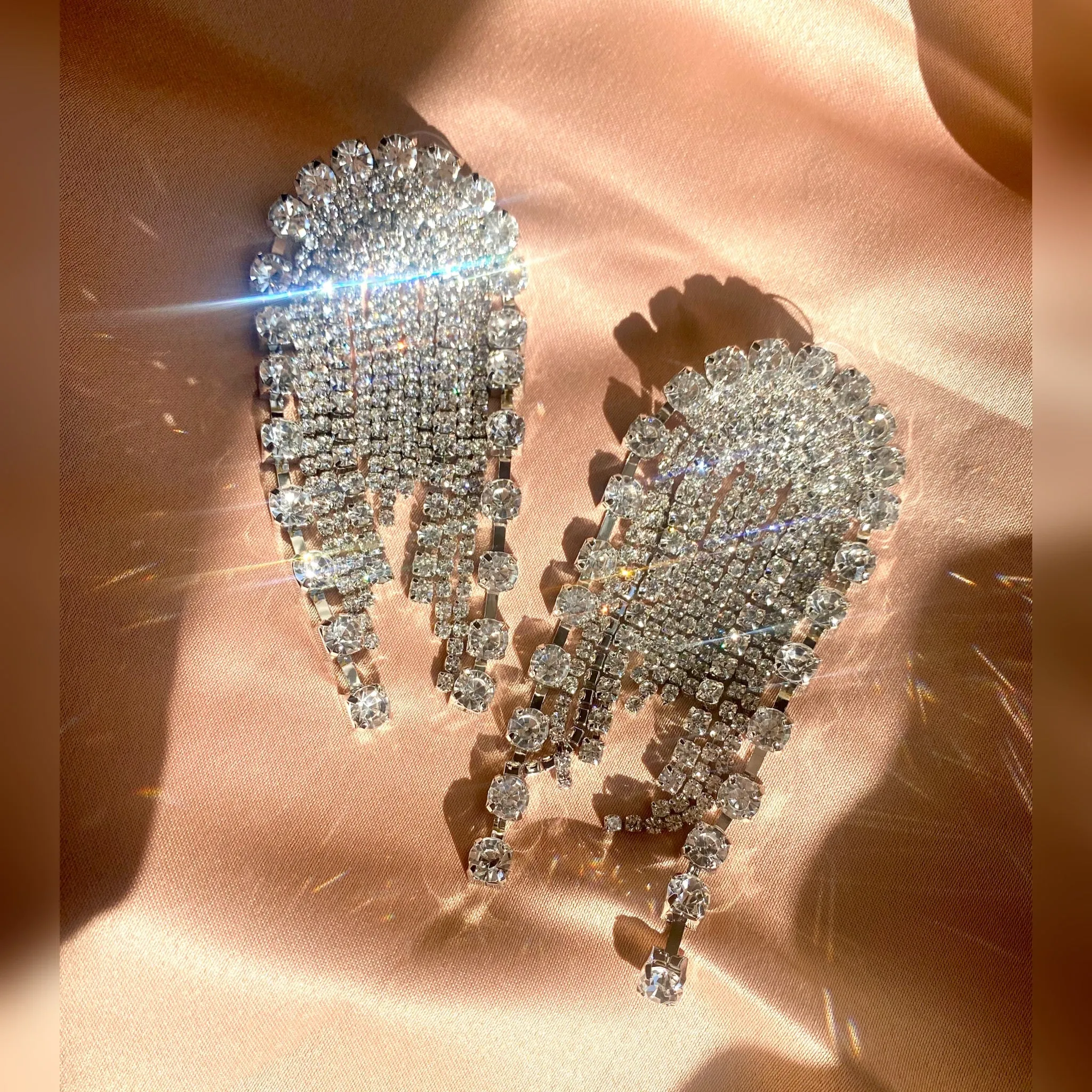 Mila Crystal Drop Earrings