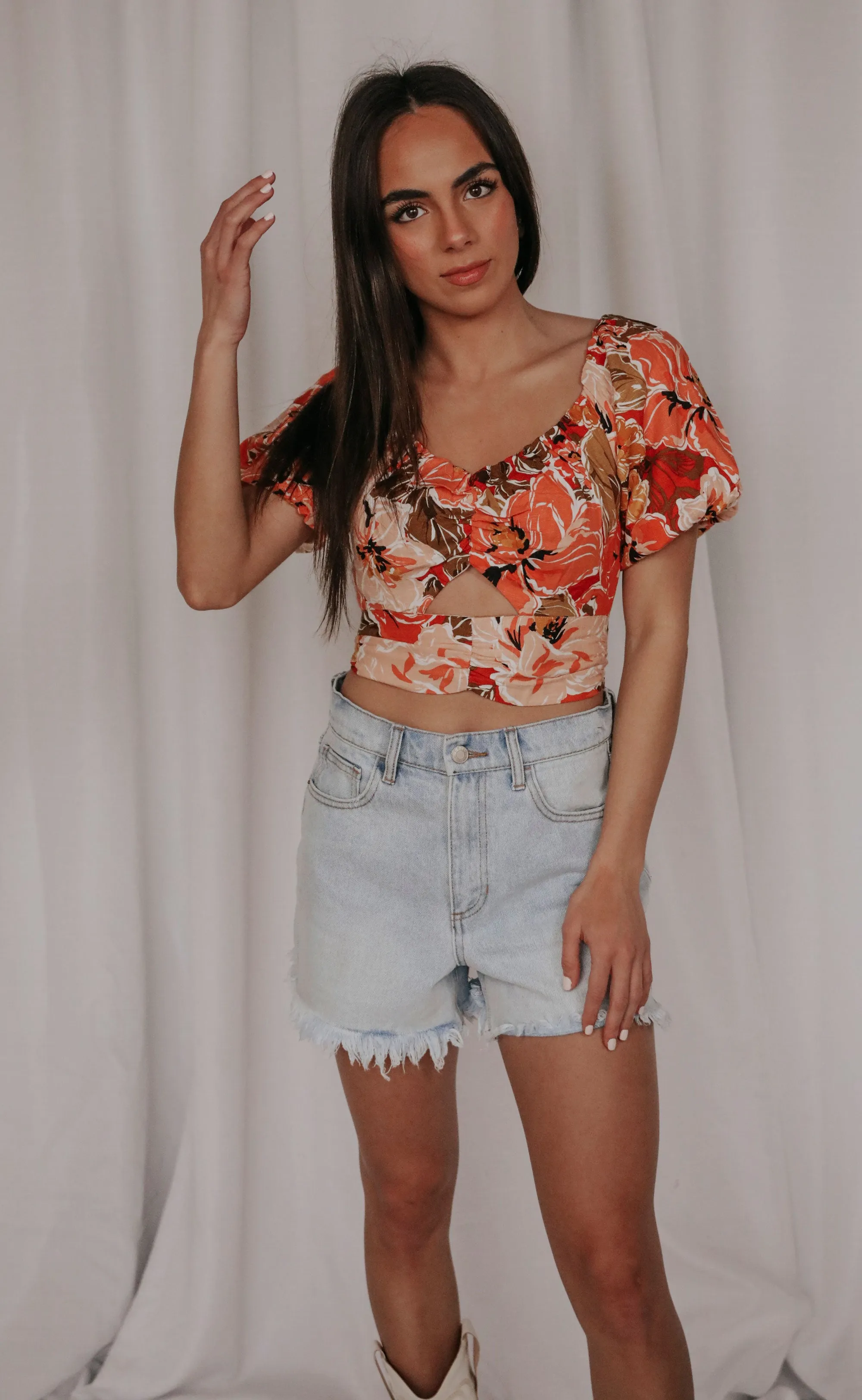 minkpink: tahlia tie back top