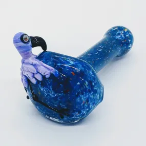 Mother Plucker Bird Frit Hand Pipe