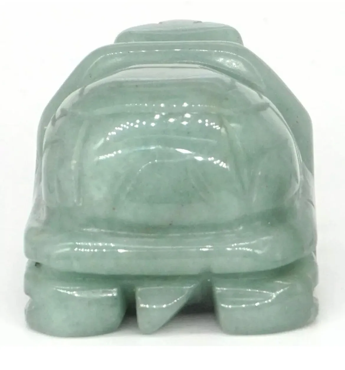 Natural Green Aventurine gemstone carved Turtle Figurine