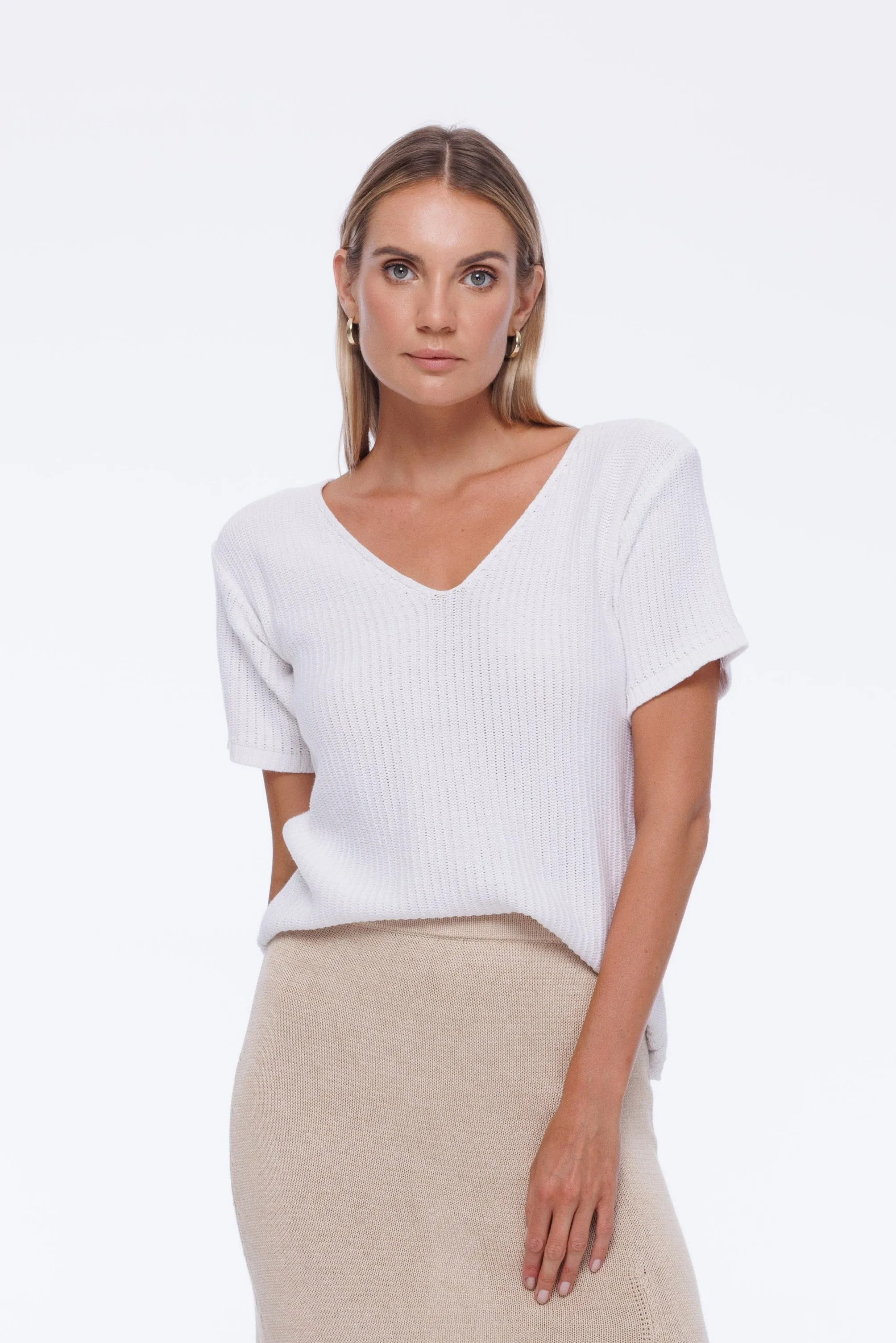 Nicolette Tee - White