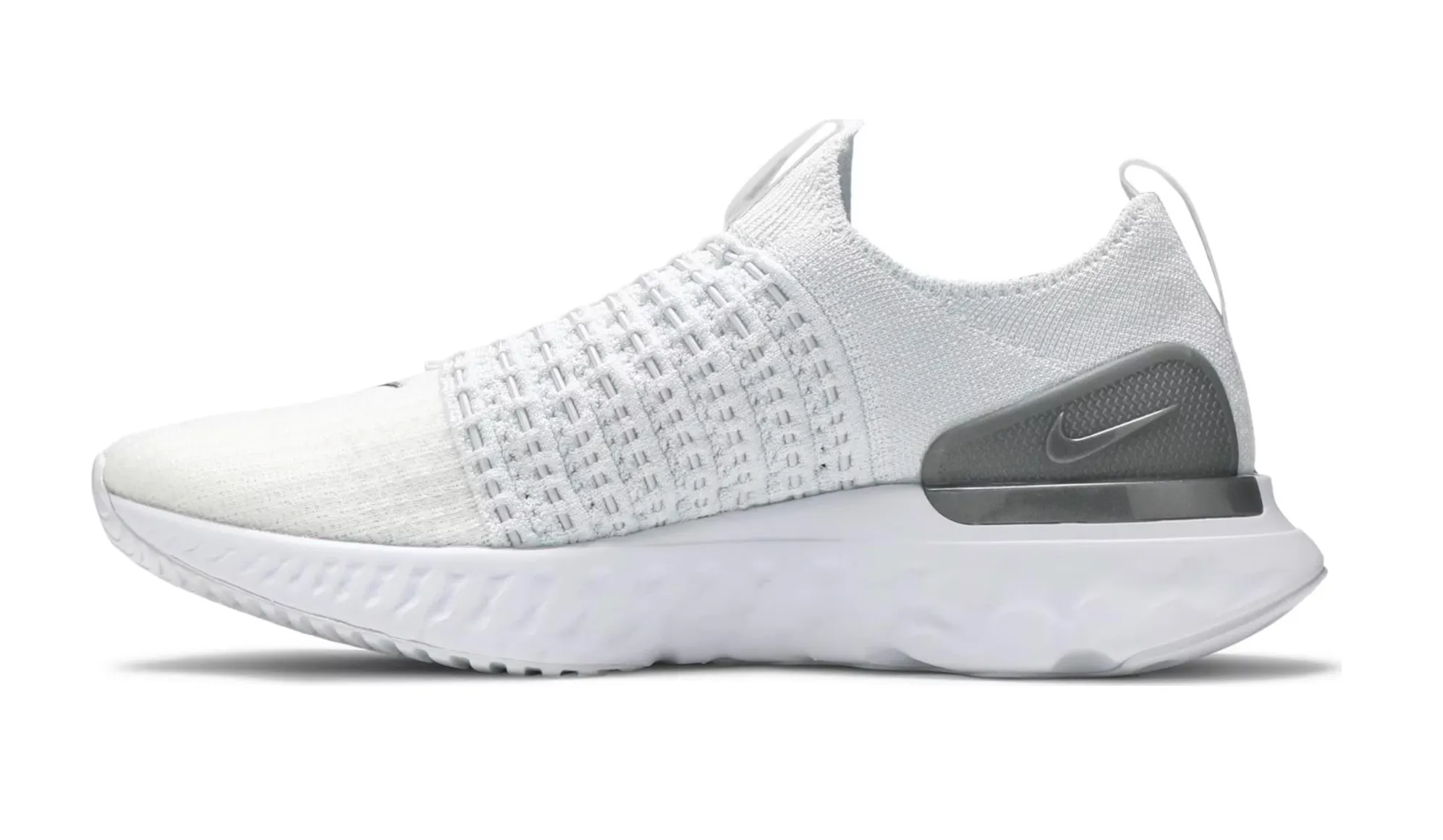 Nike React Phantom Run Flyknit 2 White Pure Platinum Women's