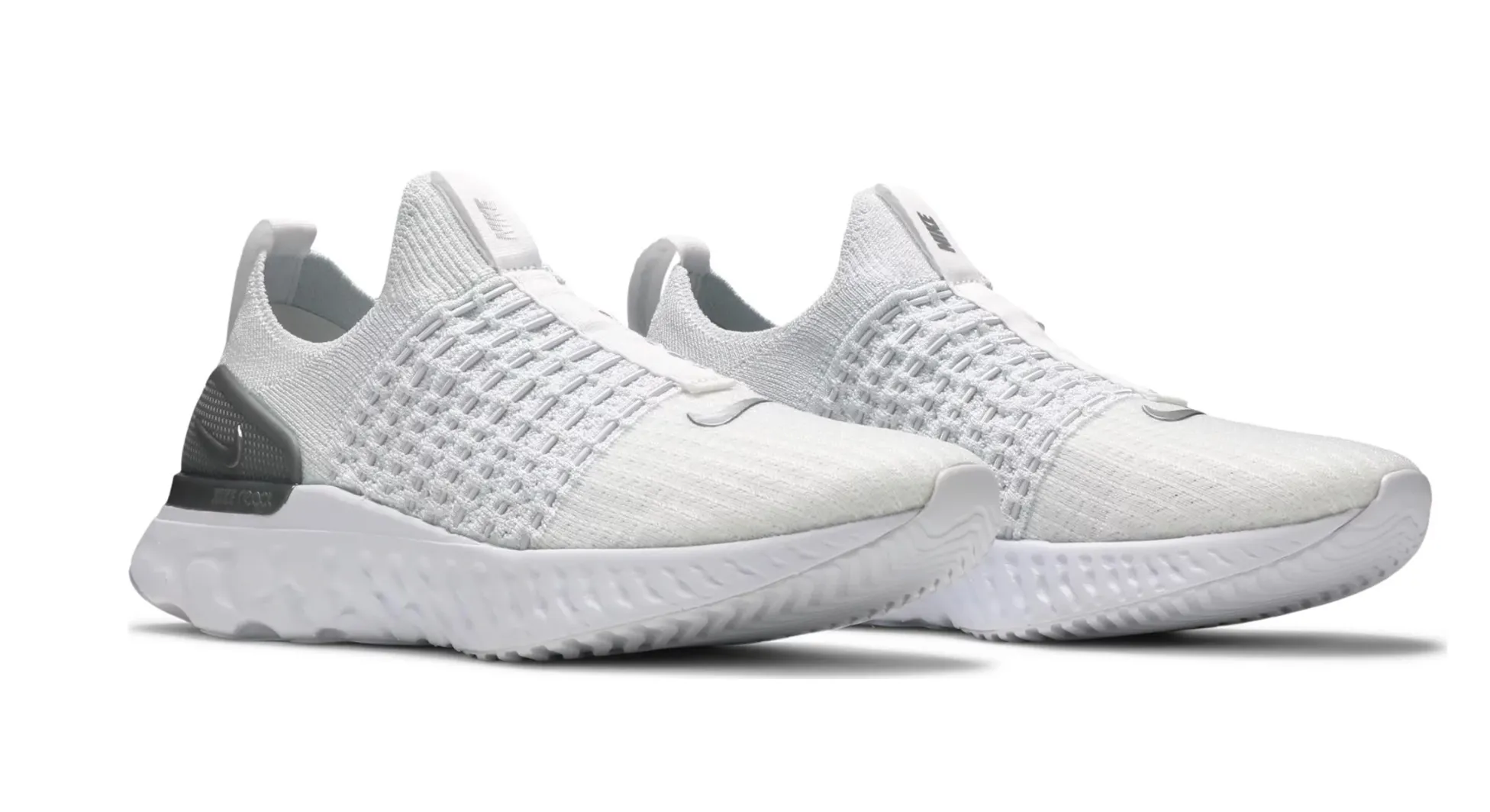 Nike React Phantom Run Flyknit 2 White Pure Platinum Women's