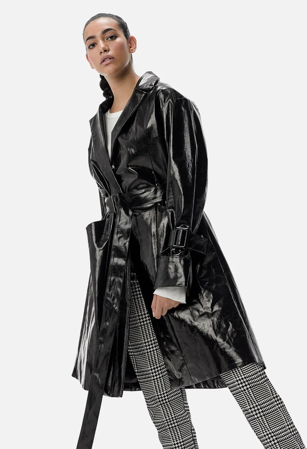 Nova Trench Coat / Black