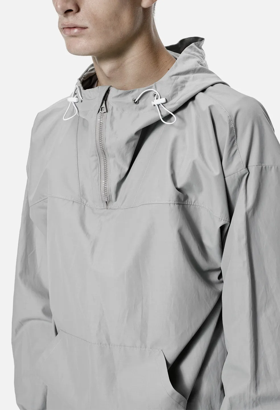 Nylon Tech Poncho / Plaster