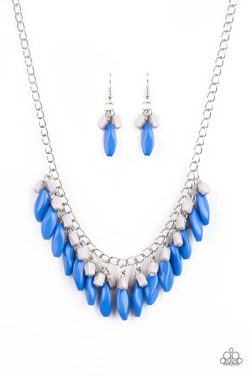 Paparazzi Bead Binge - Blue Necklace