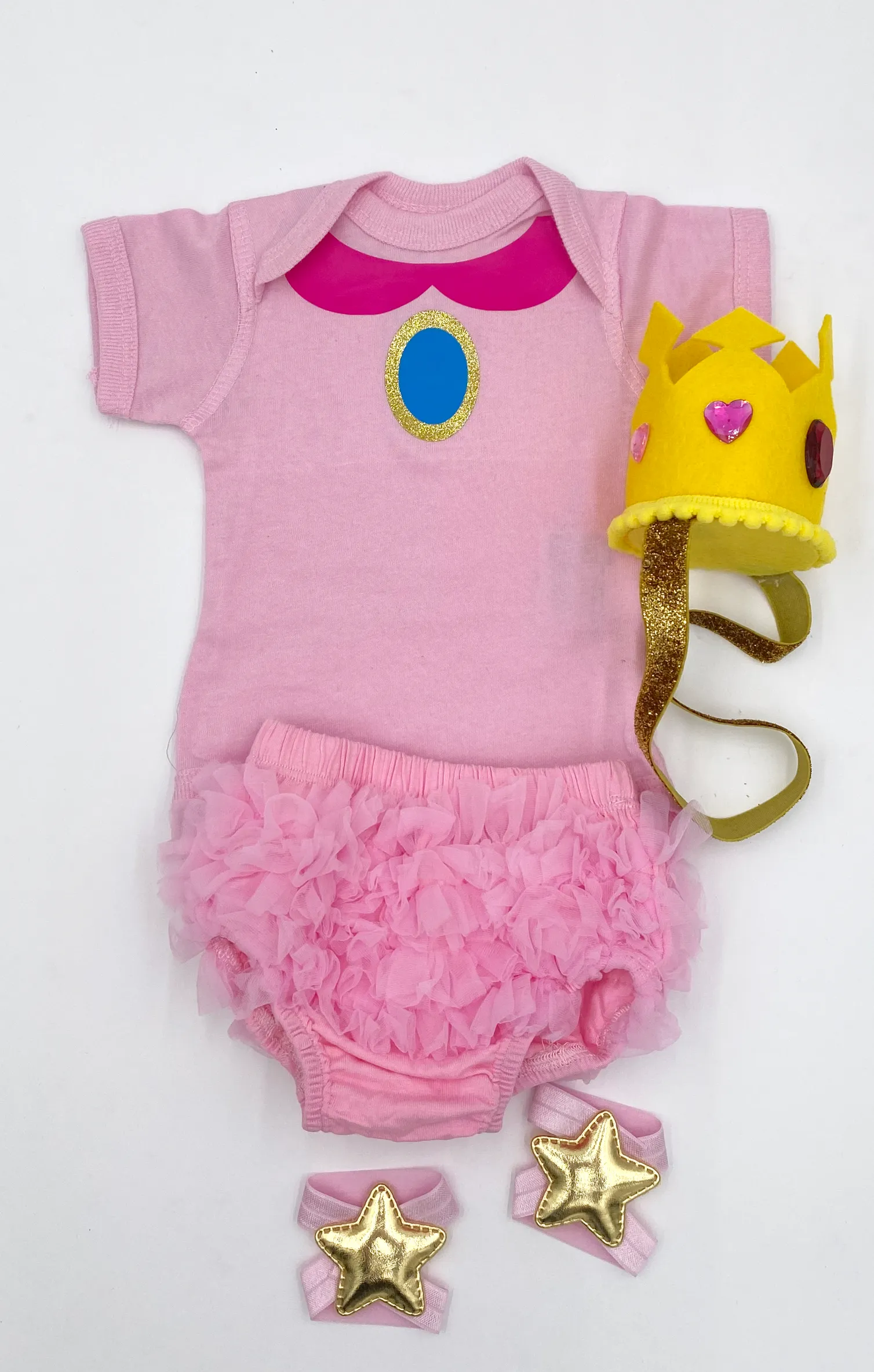 Peach Princess Baby Costume