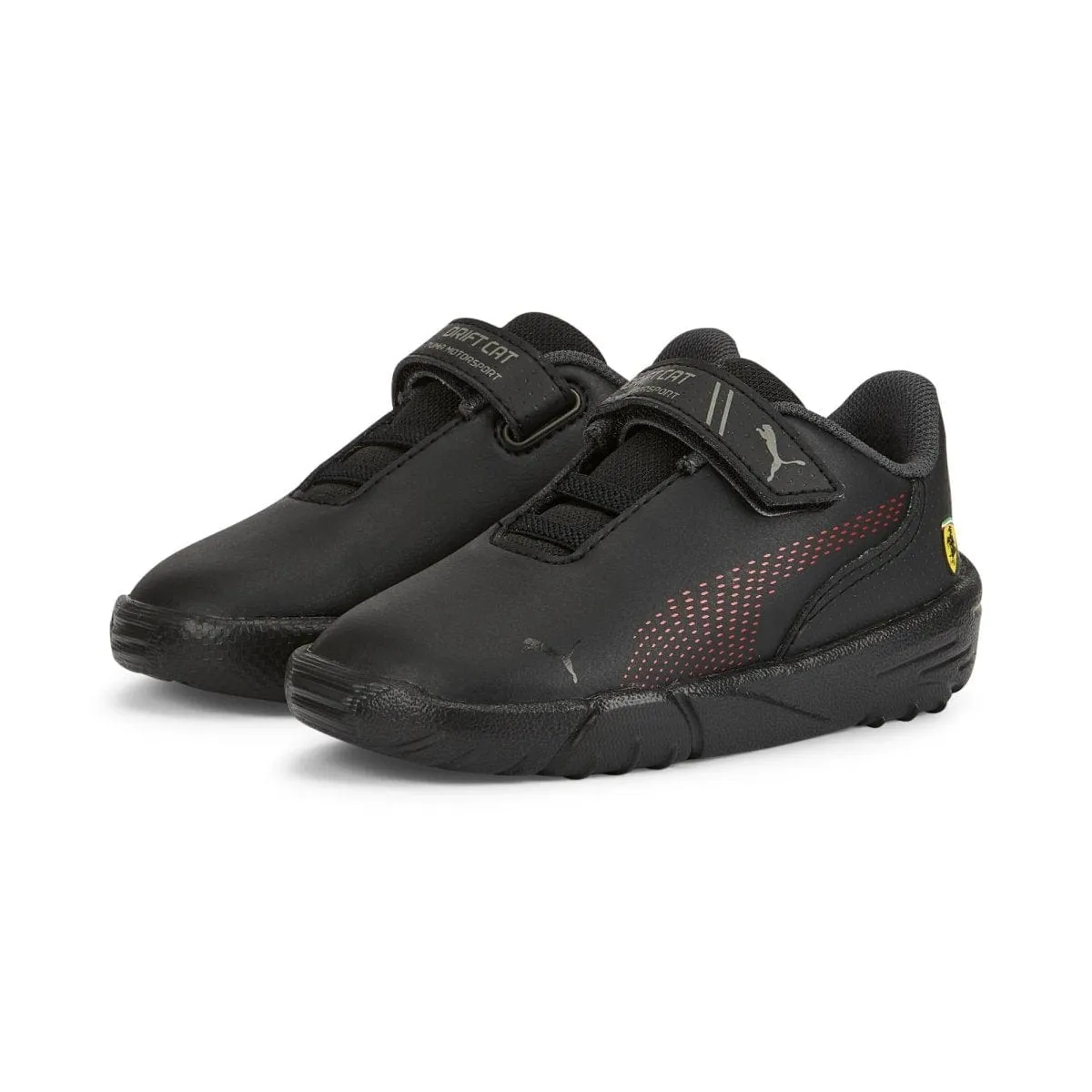 PUMA KIDS SCUDERIA FERRARI DRIFT CAT DECIMA MOTORSPORT BLACK SHOES