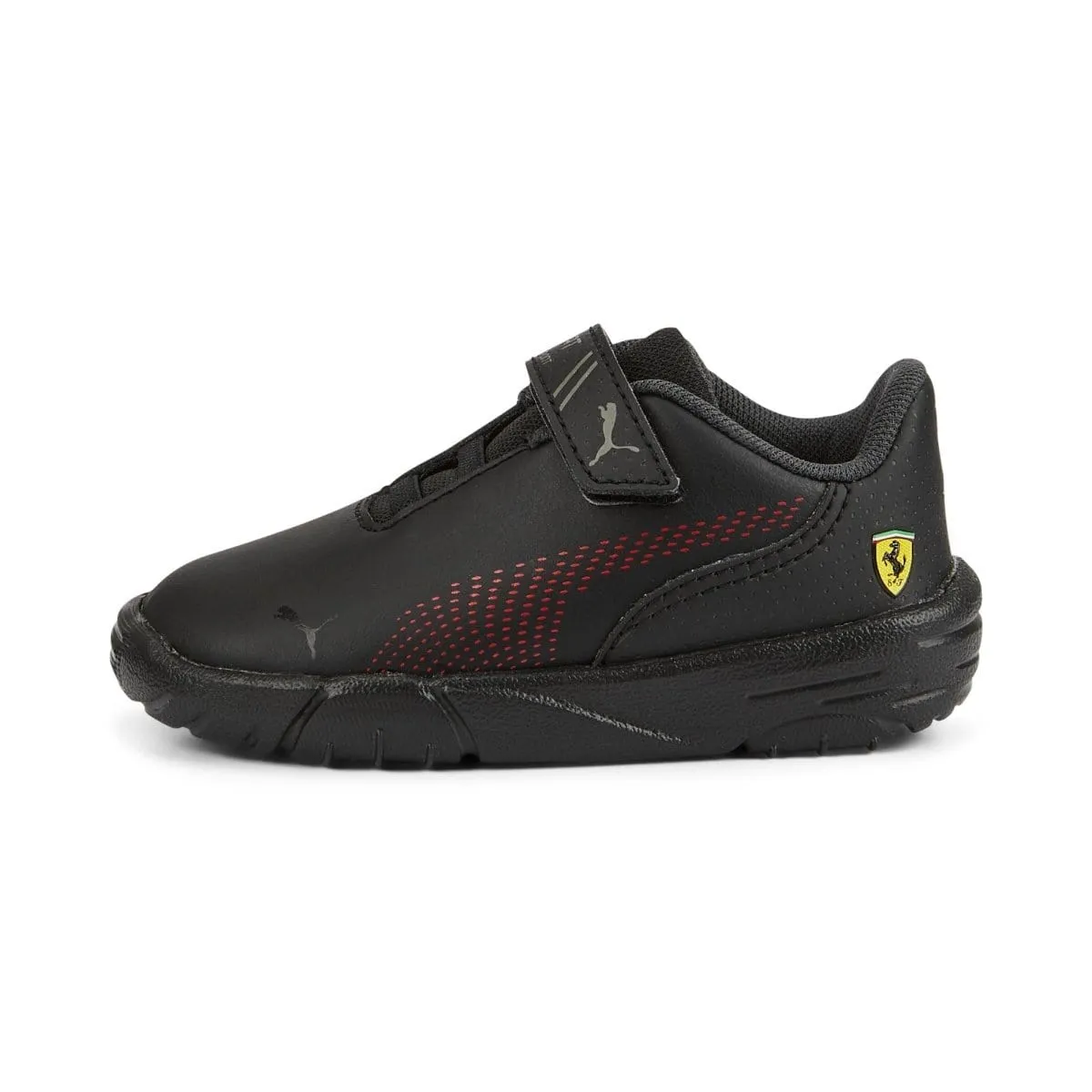 PUMA KIDS SCUDERIA FERRARI DRIFT CAT DECIMA MOTORSPORT BLACK SHOES