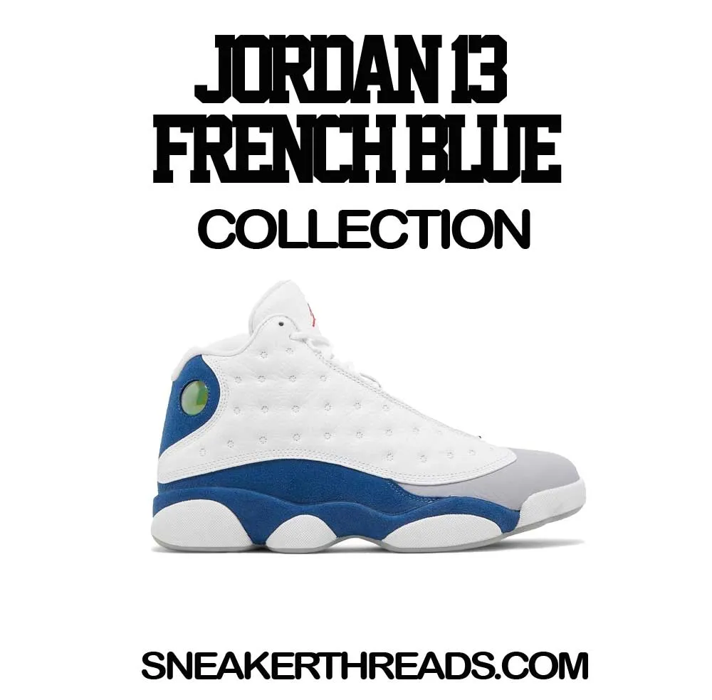 Retro 13 French Blue Clean Pair Shirt