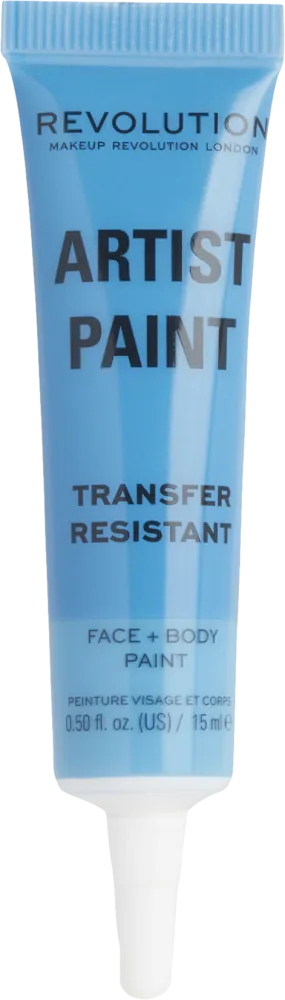 Revolution Artist Face Body Paint Blue 15ML