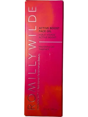 Romilly Wilde Active Boost Face Oil Unisex Adult Sealed